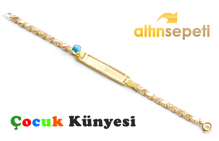 Altın Çocuk ve Bebek Künyesi 99 TL