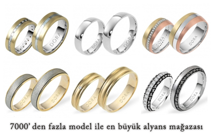 Dora Alyans'tan Tüm Alyans Alisverislerinde %20 Ek Indirim Kuponu