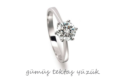 Tektas Gümüs Yüzük